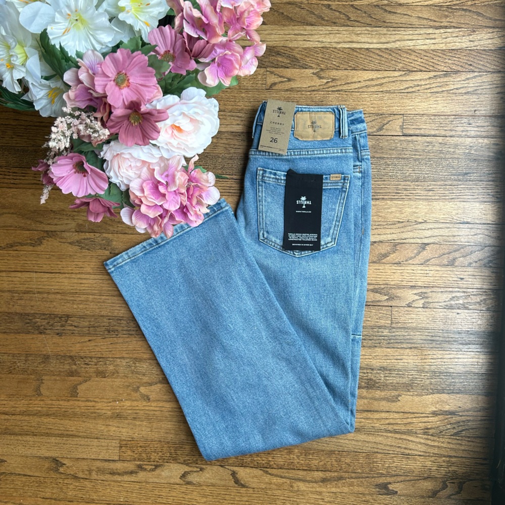 THRILLS CHERRY JEAN- Vintage Timeworn Blue